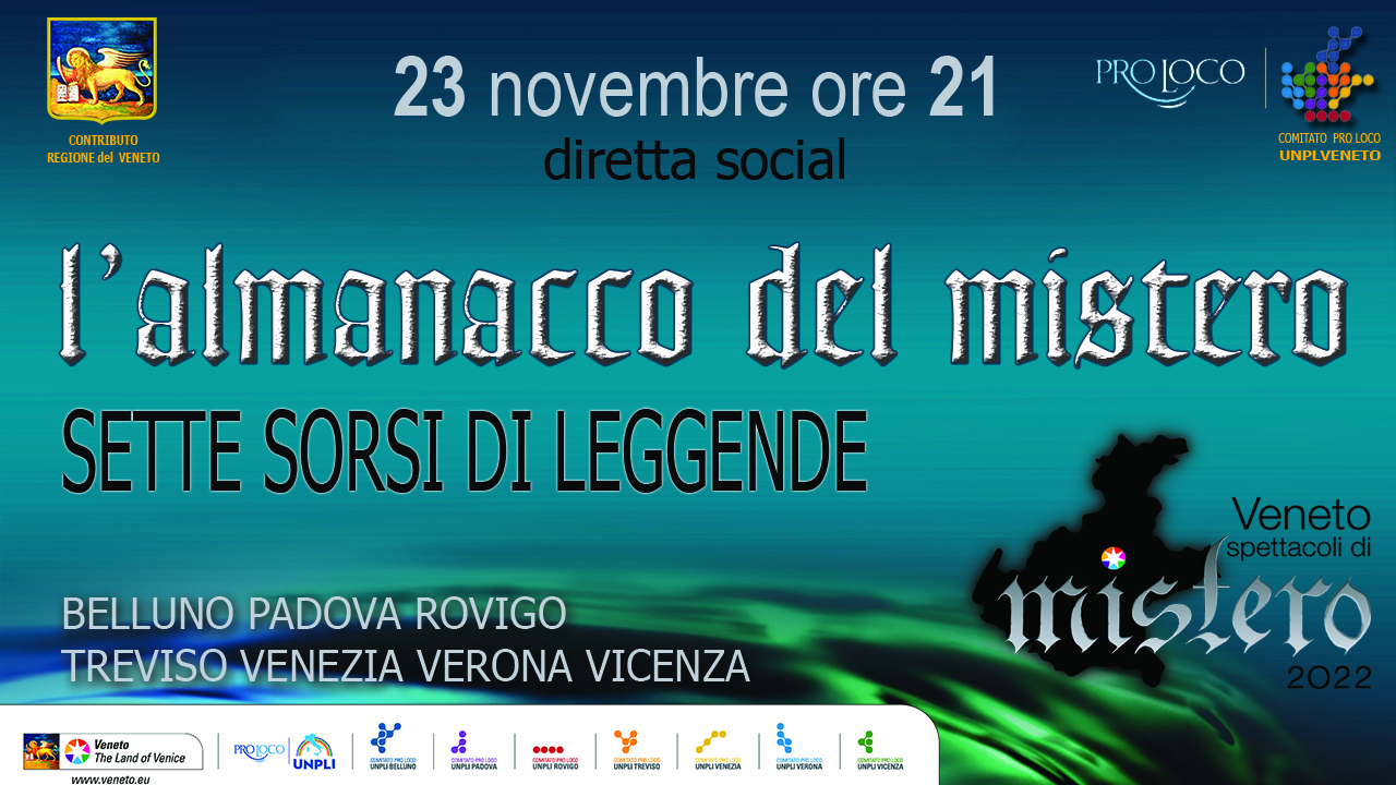 ALMANACCO DEL MISTERO 7 sorsi di leggende Spettacoli di Mistero